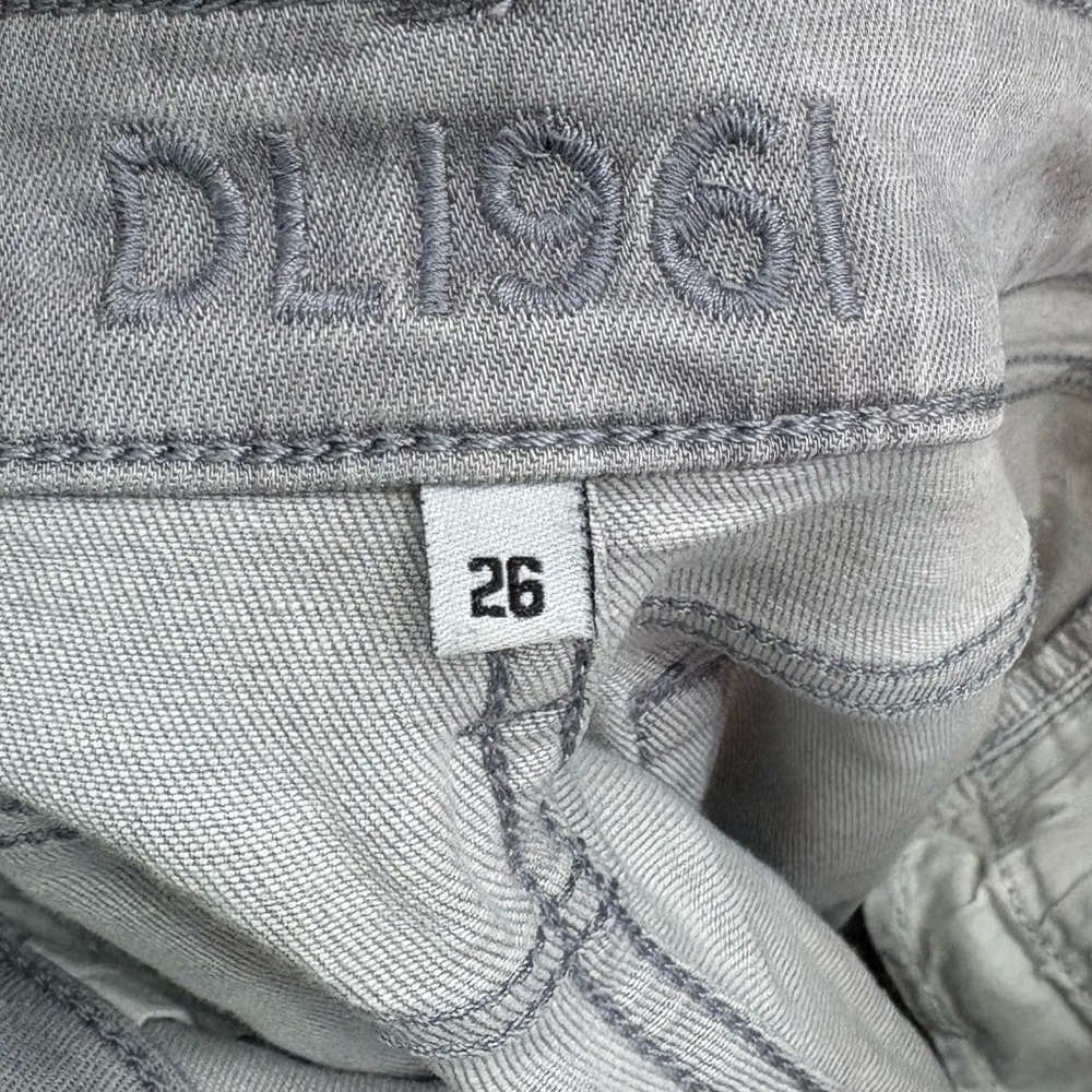 DL1961 Light Gray Cotton Jeans